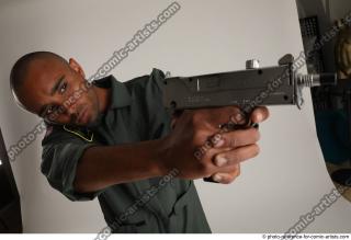 ERIC IN ACTION WITH GUN